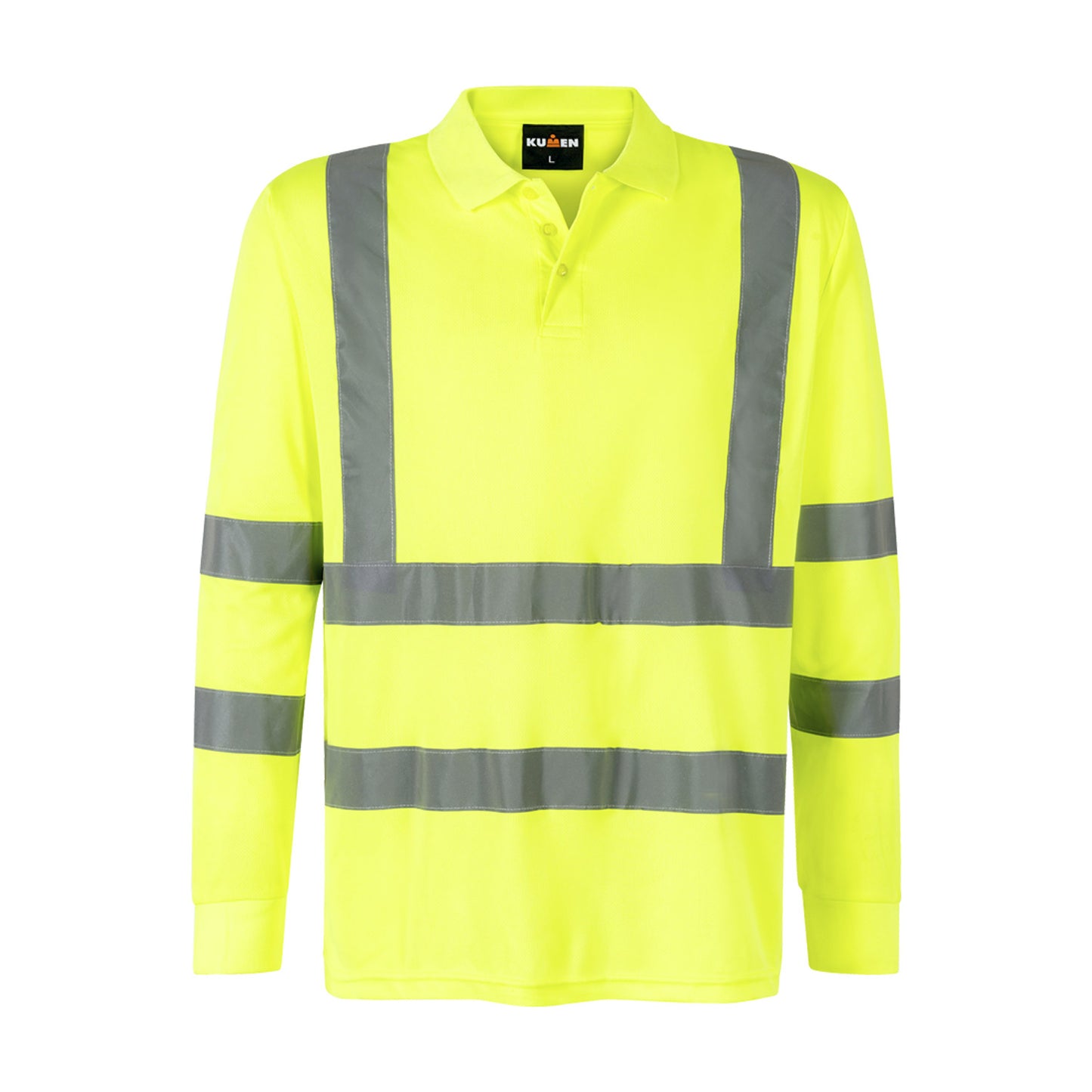 POLERA COOLDRY 360° HI-VIS MANGA LARGA AMARILLA