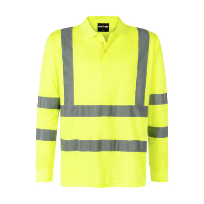 POLERA COOLDRY 360° HI-VIS MANGA LARGA AMARILLA