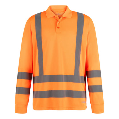POLERA COOLDRY 360° HI-VIS MANGA LARGA NARANJA