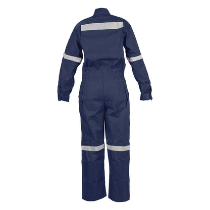 BUZO GABARDINA 100% ALGODÓN AZUL 190 GSM