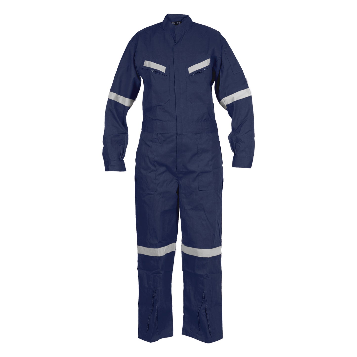 BUZO GABARDINA 100% ALGODÓN AZUL 190 GSM